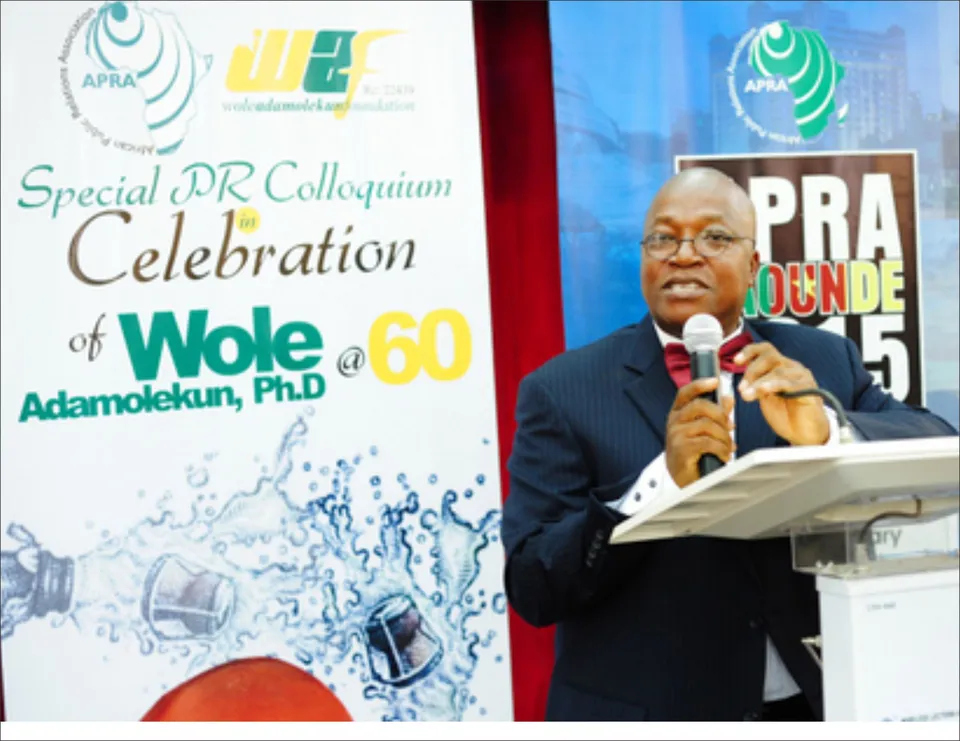 Special PR Colloquium Address
