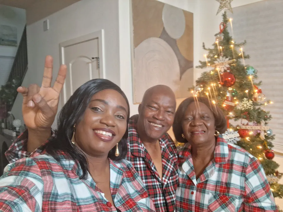 Family at Christmas