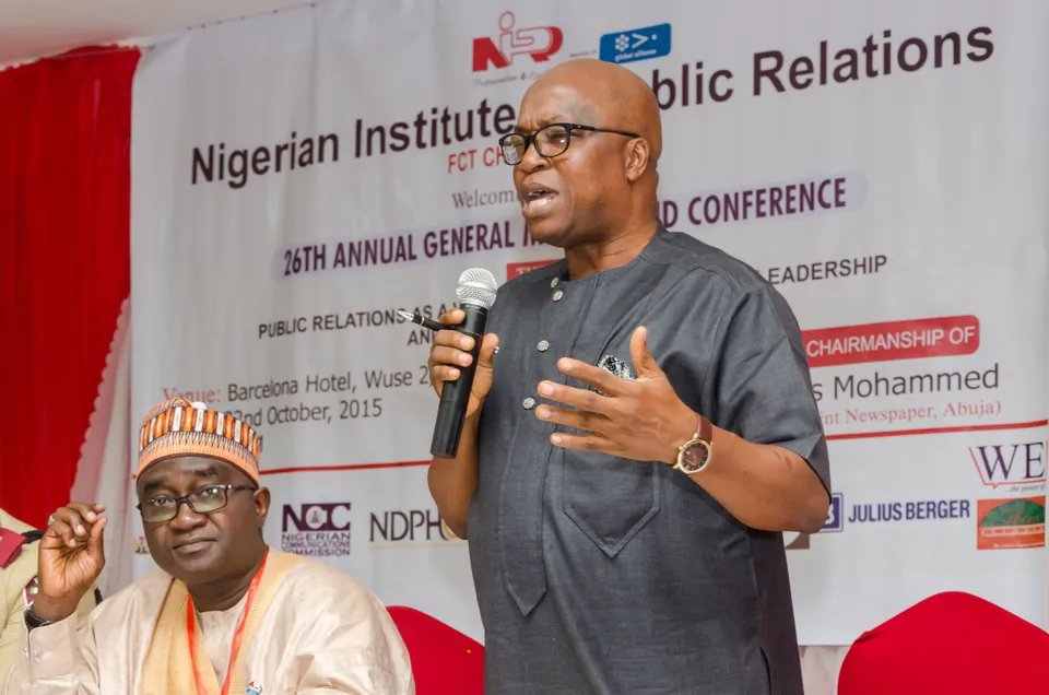 NIPR Abuja AGM Lecture, 2016
