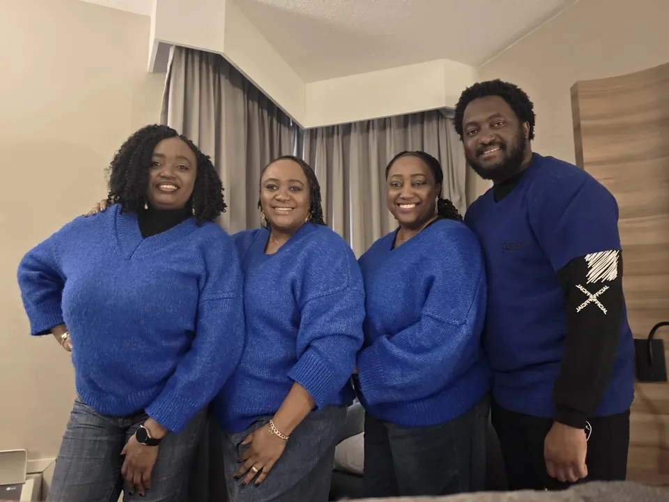 Together in Blue